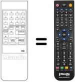 Replacement remote control Cgm TVC 10