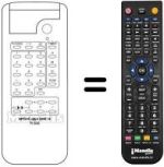 Replacement remote control R 505