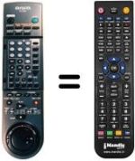 Replacement remote control RC-7VR01