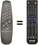 Replacement remote control LG CL 21 N52X
