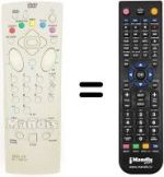 Replacement remote control RC 110D A1