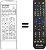Replacement remote control RC 13