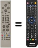 Replacement remote control Schaub Lorenz TFT SLX 15 LCD