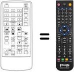 Replacement remote control LG RC 20 S