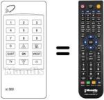 Replacement remote control RC 300
