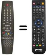 Replacement remote control Technical TCD 36 S