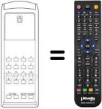 Replacement remote control TC 6050
