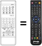 Replacement remote control Fisher CCF 6305