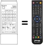 Replacement remote control VXL 4