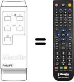 Replacement remote control RC IV-5 FUNK