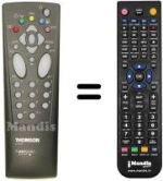 Replacement remote control Teleavia 14 MH 10 C