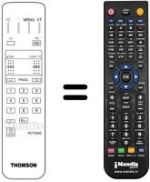 Replacement remote control Pathé Marconi 70 DE 48 L
