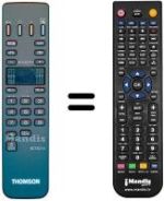 Replacement remote control RCT 3016