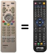 Replacement remote control Arc En Ciel 32 WH 210 S