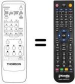 Replacement remote control RCT 401B