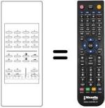 Replacement remote control REM-60