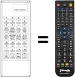 Replacement remote control REM-40