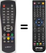 Replacement remote control Elap IGUAN II 751617