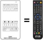 Replacement remote control RM-604 F