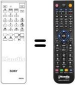Replacement remote control A 1470816 A