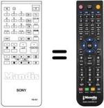 Replacement remote control Sony KV-21 XRU