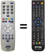 Replacement remote control RM-C1502