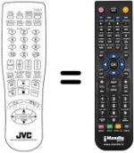 Replacement remote control RM-SXV523E