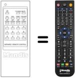 Replacement remote control RM 101