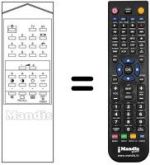 Replacement remote control 3F14-00009-103