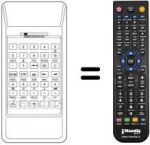 Replacement remote control RMC 35