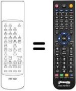Replacement remote control RR 103