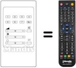 Replacement remote control RRMCG 0063