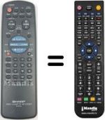 Replacement remote control RRMCG 0076 AJ
