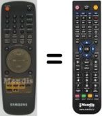 Replacement remote control 10329 P