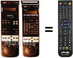 Replacement remote control Sony SLV-725