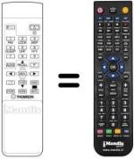 Replacement remote control VIDEOCRYPT II