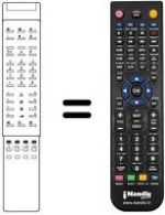 Replacement remote control STUL 62 A