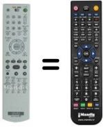 Replacement remote control RMT-180 P