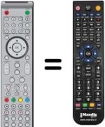 Replacement remote control Sunstech TL-XRI2280 HD