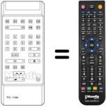 Replacement remote control TC 106