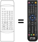 Replacement remote control TC 118