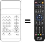 Replacement remote control TC 112
