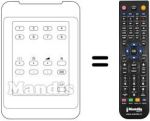 Replacement remote control TC 16 B