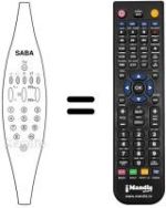 Replacement remote control TC 296