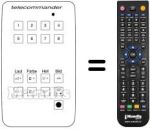 Replacement remote control TC 309