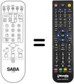 Replacement remote control TC 639