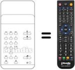 Replacement remote control TC 930