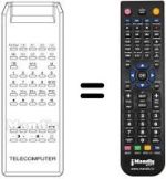 Replacement remote control TELECOMPUTER