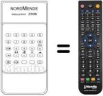Replacement remote control TELECONTROL 2336