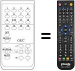 Replacement remote control TELEMASTER 16